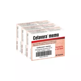 CEFAVORA memo zachte gelatine capsules, 90 stuks