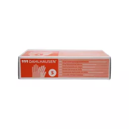 VINYL Handschoenen poedervrij maat S, 100 stuks