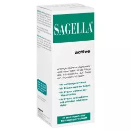 SAGELLA actieve intieme waslotion, 250 ml