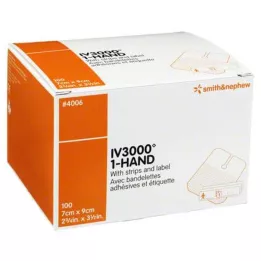 OPSITE IV 3000 eenhandig draagbaar verband, 100 stuks