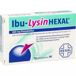 IBU-LYSINHEXAL Film -gecoate tablets, 10 st