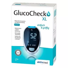 GLUCOCHECK XL Bloedglucosemeterset mmol/l, 1 st