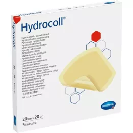 HYDROCOLL Wond Association 20x20 cm, 5 st