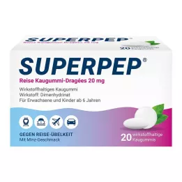 SUPERPEP Reiskauwgom Dragees 20 mg, 20 stuks