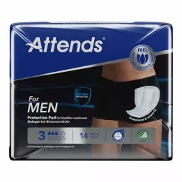ATTENDS voor mannen 3, 14 st