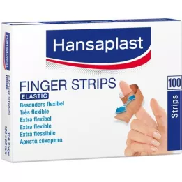 HANSAPLAST Elastische vingerstrips 2x12 cm, 100 st
