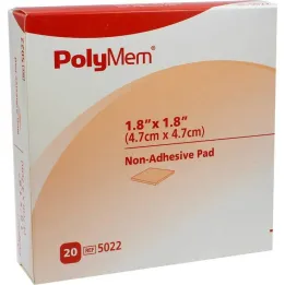 Polymeer wondkussen 5x5cm, 20 st