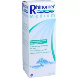 RHINOMER 2 middelgrote oplossing, 135 ml