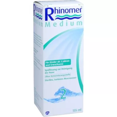 RHINOMER 2 middelgrote oplossing, 135 ml