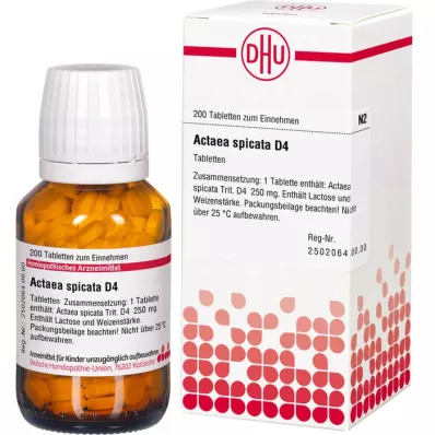 ACTAEA SPIC D 4, 200 st