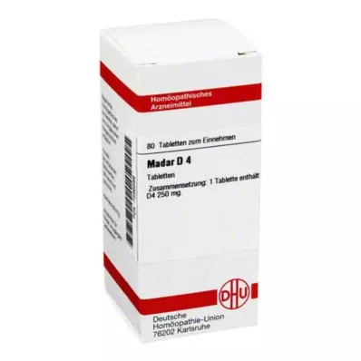 MADAR D 4 tabletten, 80 stuks