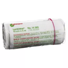 LENKIDEAL Ideaalb.10 cmx5 m wit met aankleedkussen, 1 st