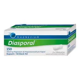 MAGNESIUM DIASPORAL 150 capsules, 50 stuks