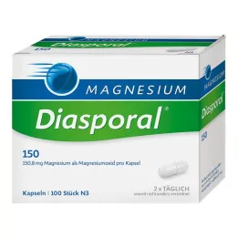 MAGNESIUM DIASPORAL 150 capsules, 100 stuks
