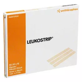 LEUKOSTRIP Wondsluitingsstrips 4x38 mm, 10X8 stuks