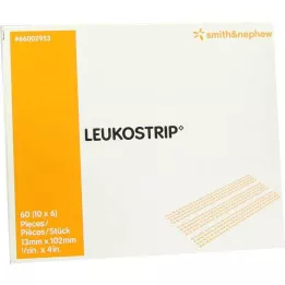 LEUKOSTRIP Wondsluitingsstrips 13x102 mm, 10X6 stuks