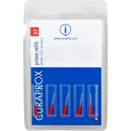 Curaprox CPS 07 Interdental XXXX Fijn rood, 5 st