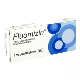 FLUOMIZIN 10 mg vaginale tabletten, 6 stuks