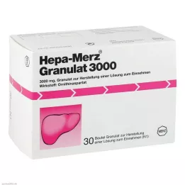 HEPA MERZ Granulaat 3.000 zakken, 30 stuks