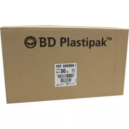 BD PLASTIPAK Spr.50 ml Luer excentrisch, 60X50 ml