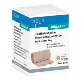 HÖGA-LAN kortrekverband 8 cm x 5 m, 1 st