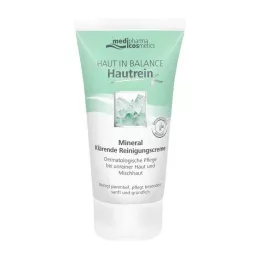 Huid in balans minerale verduidelijkende reinigingscrème, 150 ml