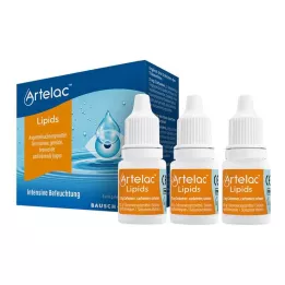 ARTELAC Lipiden MD Ooggel, 3X10 g