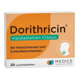 DORITHRICIN Keelpastilles Klassiek, 20 stuks