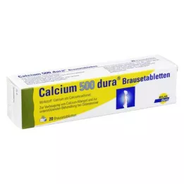 CALCIUM 500 dura bruistabletten, 20 stuks