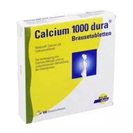 CALCIUM 1000 dura bruistabletten, 100 stuks