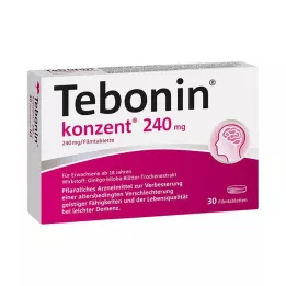 TEBONIN konzent 240 mg filmomhulde tabletten, 30 stuks