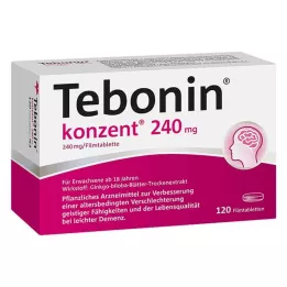 TEBONIN konzent 240 mg filmomhulde tabletten, 120 stuks