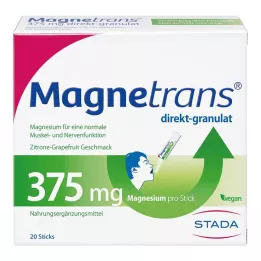 MAGNETRANS direct 375 mg korrels, 20 stuks