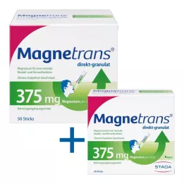 MAGNETRANS direct 375 mg korrels, 50 stuks