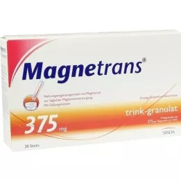 MAGNETRANS Trink 375 mg korrels, 20 st