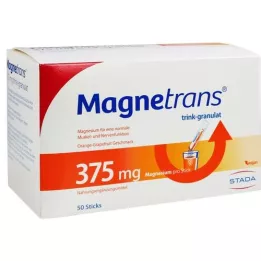 MAGNETRANS Trink 375 mg korrels, 50 st