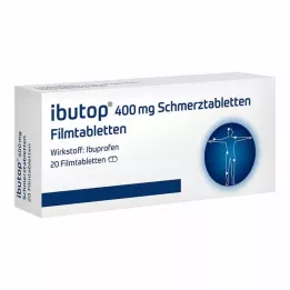 IBUTOP 400 mg pijnstillers filmomhulde tabletten, 20 stuks