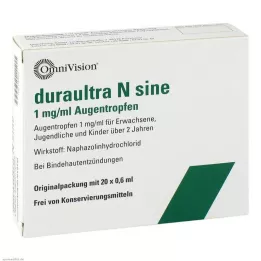 DURAULTRA N sinus oogdruppels, 20X0,6 ml