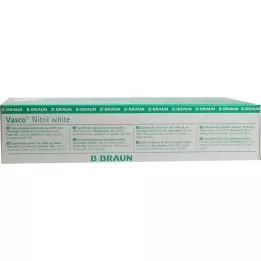 VASCO Nitril White onderzoekshandschoenen Gr.L, 100 st