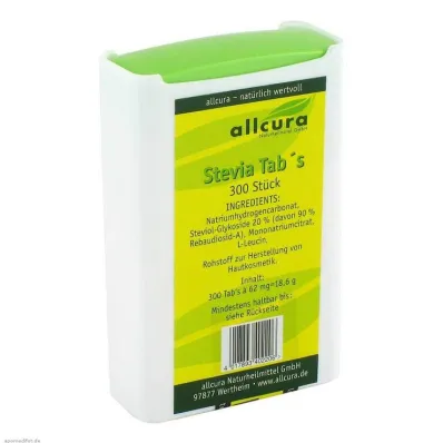 Stevia Tabs tabletten, 300 st Stevia Tabs tabletten, 300 st