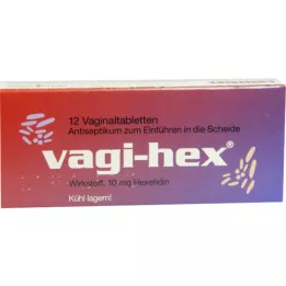VAGI HEX Vaginale tabletten, 12 st