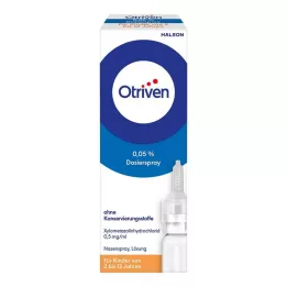 OTRIVEN 0,05% doseerspray zonder conserveermiddelen, 10 ml