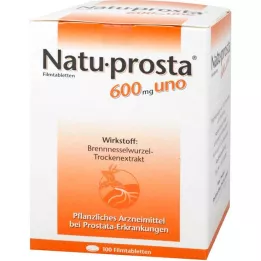 NATUPROSTA 600 mg uno filmomhulde tabletten, 100 stuks