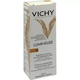 Vichy Lumineuse satinée voor droge huid pêche / perzik, 30 ml
