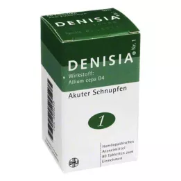 DENISIA 1 koude tabletten, 80 stuks