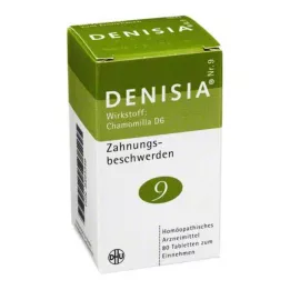 DENISIA 9 Tandentabletten, 80 stuks
