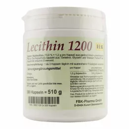 LECITHIN 1200 capsules, 300 st