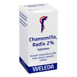 CHAMOMILLA RADIX 2% tabletten, 100 stuks