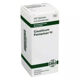 CAUSTICUM PENTARKAN H-tabletten, 200 stuks