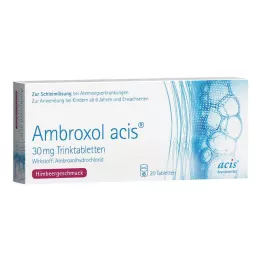 AMBROXOL acis 30 mg orale tabletten, 20 stuks